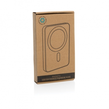 Logotrade advertising product image of: Magnetix RCS recycled plastic 5000 mah magnetic powerbank