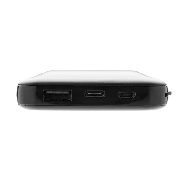 Logo trade promotional product photo of: Lockhart RCS recycled plastic 10.000 with integrated cables