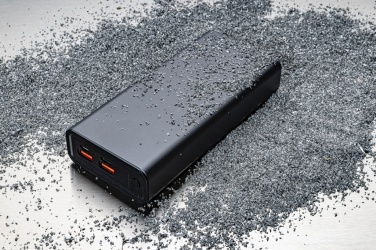 Logo trade promotional gifts picture of: Terra RCS recycled 20W aluminium powerbank 20.000 mAh