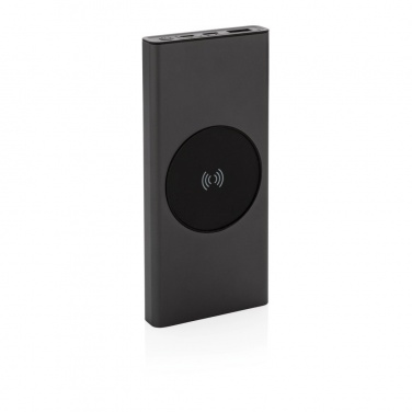 Logo trade promotional items image of: Terra RCS recycled 18W aluminium 10000 powerbank 10W