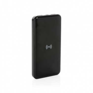 Logotrade corporate gifts photo of: RCS standard recycled plastic wireless powerbank