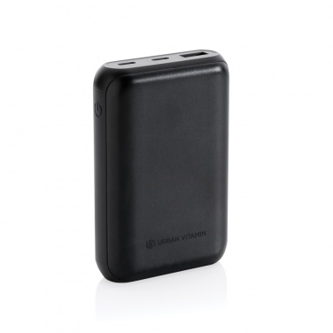 Logo trade promotional item photo of: Urban Vitamin Alameda 10.000 mAh 18W PD powerbank