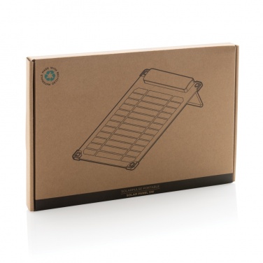 Logotrade business gift image of: Solarpulse rplastic portable solar panel 5W