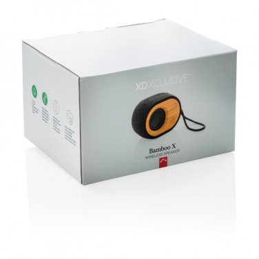 Logotrade promotional merchandise picture of: Bamboo X  speaker
