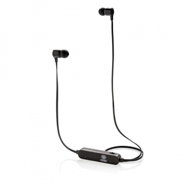 Logo trade advertising products image of: Light up logo wireless earbuds