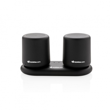 Logotrade promotional gift image of: Double induction charging speaker
