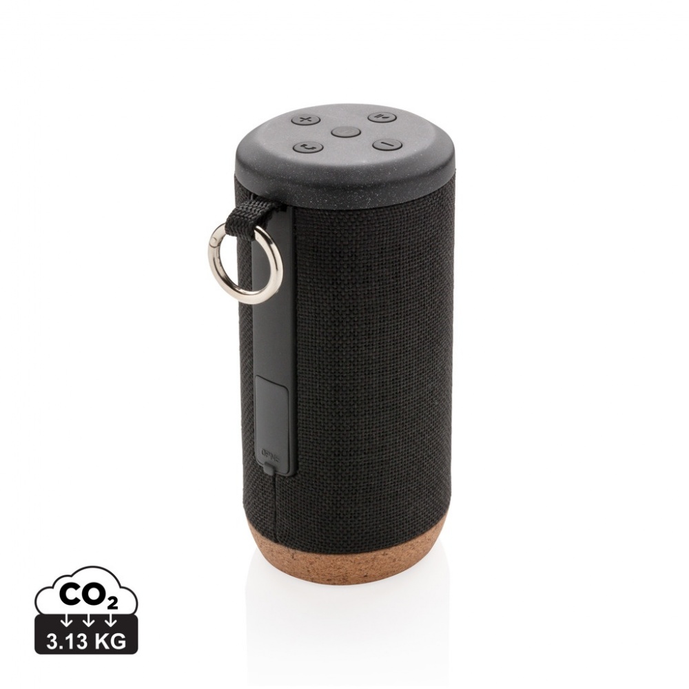 Logotrade advertising product image of: Baia 10W wireless speaker, cork