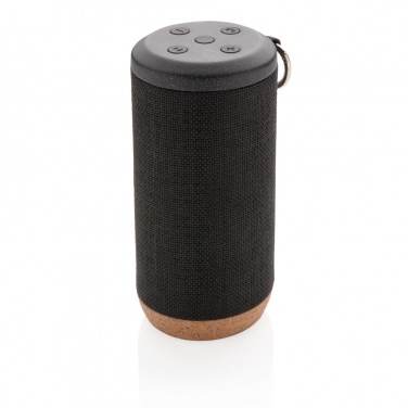 Logo trade promotional products image of: Baia 10W wireless speaker, cork