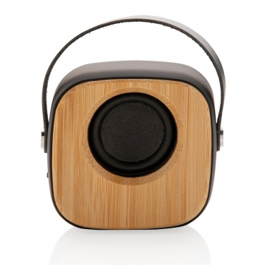 Logotrade promotional merchandise image of: Bamboo 3W Wireless Fashion Speaker