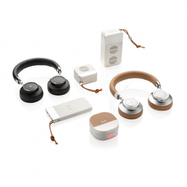 Logo trade promotional giveaway photo of: Aria Wireless Comfort Headphones