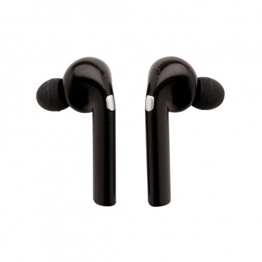 Logo trade business gifts image of: Liberty wireless earbuds in charging case