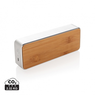 Logo trade promotional gift photo of: Nevada Bamboo 3W wireless speaker