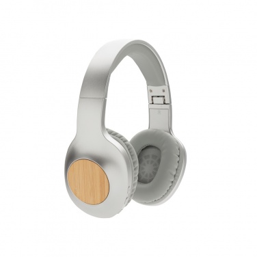 Logotrade promotional item image of: Dakota Bamboo wireless headphone
