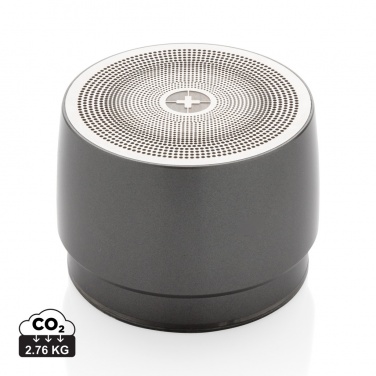 Logo trade corporate gifts picture of: Swiss peak 5W wireless bass speaker