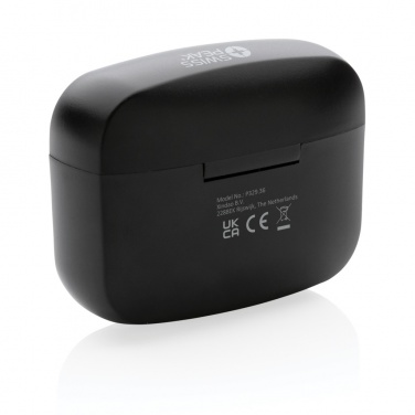 Logo trade promotional giveaways picture of: Swiss Peak ANC TWS earbuds