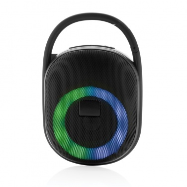 Logo trade promotional giveaway photo of: RCS recycled plastic Lightboom 5W Clip speaker