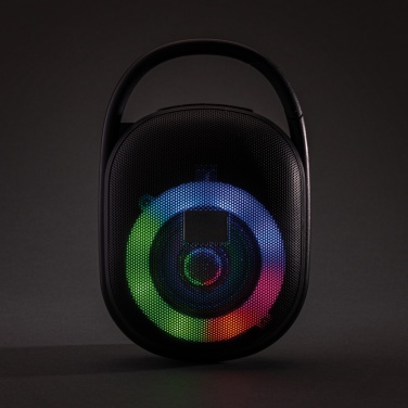 Logotrade corporate gift picture of: RCS recycled plastic Lightboom 5W Clip speaker