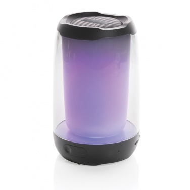Logotrade promotional product image of: RCS recycled plastic Lightboom 5W speaker