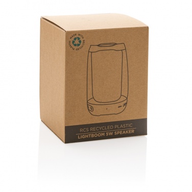 Logotrade promotional giveaway picture of: RCS recycled plastic Lightboom 5W speaker