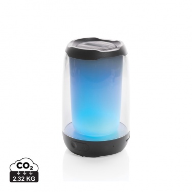 Logo trade promotional gift photo of: RCS recycled plastic Lightboom 5W speaker