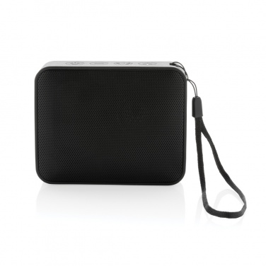 Logo trade promotional merchandise image of: Urban Vitamin Vallejo RCS rplastic 3W speaker IPX 7