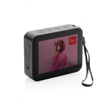 Logo trade corporate gift photo of: Urban Vitamin Vallejo RCS rplastic 3W speaker IPX 7