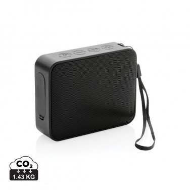 Logo trade corporate gifts image of: Urban Vitamin Vallejo RCS rplastic 3W speaker IPX 7