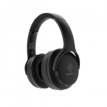 Logo trade promotional giveaway photo of: Urban Vitamin Palo Alto RCS rplastic headphone