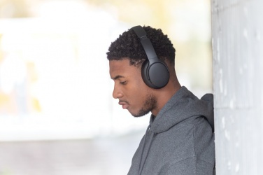 Logo trade corporate gifts image of: Urban Vitamin Palo Alto RCS rplastic headphone