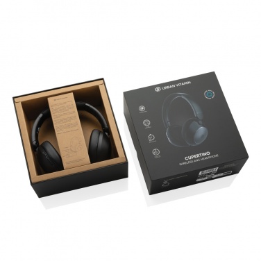 Logotrade advertising product image of: Urban Vitamin Cupertino RCS rplastic ANC headphone