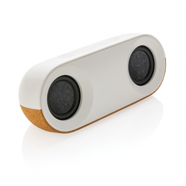 Logotrade advertising products photo of: Oregon RCS recycled plastic and cork 10W speaker