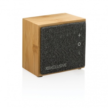 Logotrade promotional merchandise picture of: Wynn 5W bamboo wireless speaker