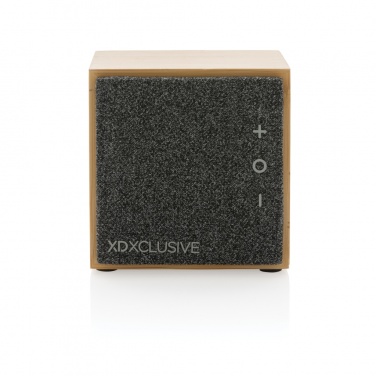 Logotrade promotional gift picture of: Wynn 5W bamboo wireless speaker