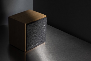 Logotrade promotional giveaway image of: Wynn 5W bamboo wireless speaker
