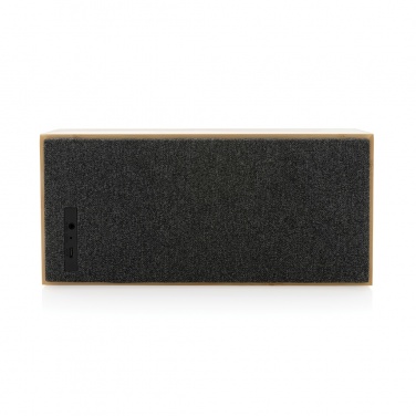 Logotrade promotional product picture of: Wynn 20W bamboo wireless speaker