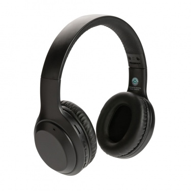 Logotrade promotional item image of: RCS standard recycled plastic headphone
