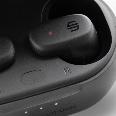 Logo trade corporate gift photo of: Urban Vitamin Gilroy hybrid ANC and ENC earbuds