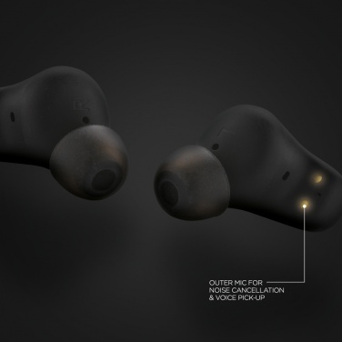 Logo trade business gifts image of: Urban Vitamin Gilroy hybrid ANC and ENC earbuds