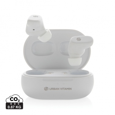 Logo trade advertising products picture of: Urban Vitamin Gilroy hybrid ANC and ENC earbuds