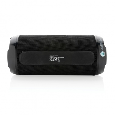 Logo trade promotional merchandise picture of: RCS recycled plastic Soundboom waterproof 6W speaker