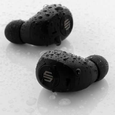 Logo trade promotional merchandise photo of: Urban Vitamin Palm Springs RCS rplastic ENC earbuds