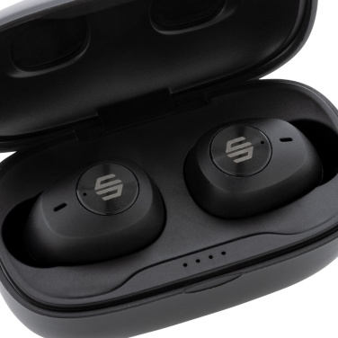 Logo trade promotional items image of: Urban Vitamin Palm Springs RCS rplastic ENC earbuds