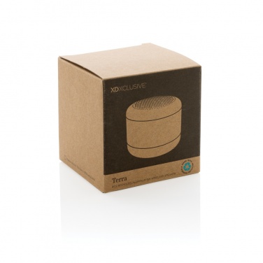 Logotrade advertising products photo of: Terra RCS recycled aluminium 5W wireless speaker