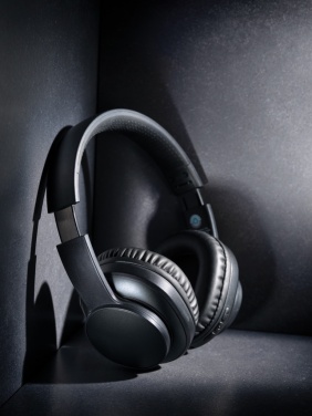Logo trade corporate gifts picture of: Terra RCS recycled aluminium wireless headphone