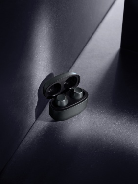 Logotrade promotional products photo of: Terra RCS recycled aluminium wireless earbuds