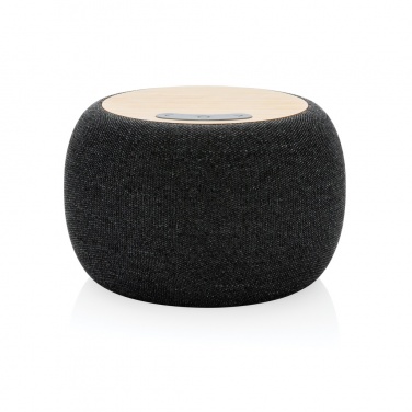 Logotrade promotional gifts photo of: RCS Rplastic/PET and bamboo 5W speaker