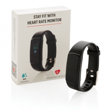 Logo trade business gifts image of: Stay Fit with heart rate monitor