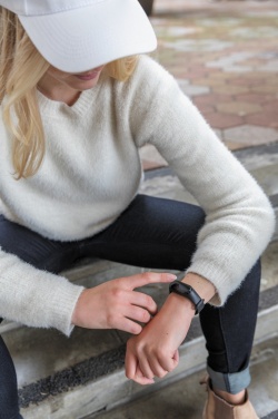 Logo trade business gift photo of: Stay Healthy Bracelet Thermometer