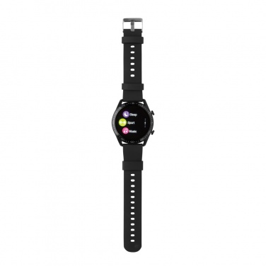 Logo trade corporate gift photo of: RCS recycled TPU Fit Watch round