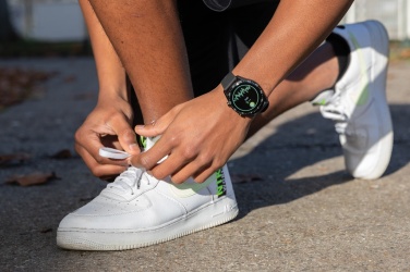 Logo trade promotional gifts picture of: RCS recycled TPU Fit Watch round
